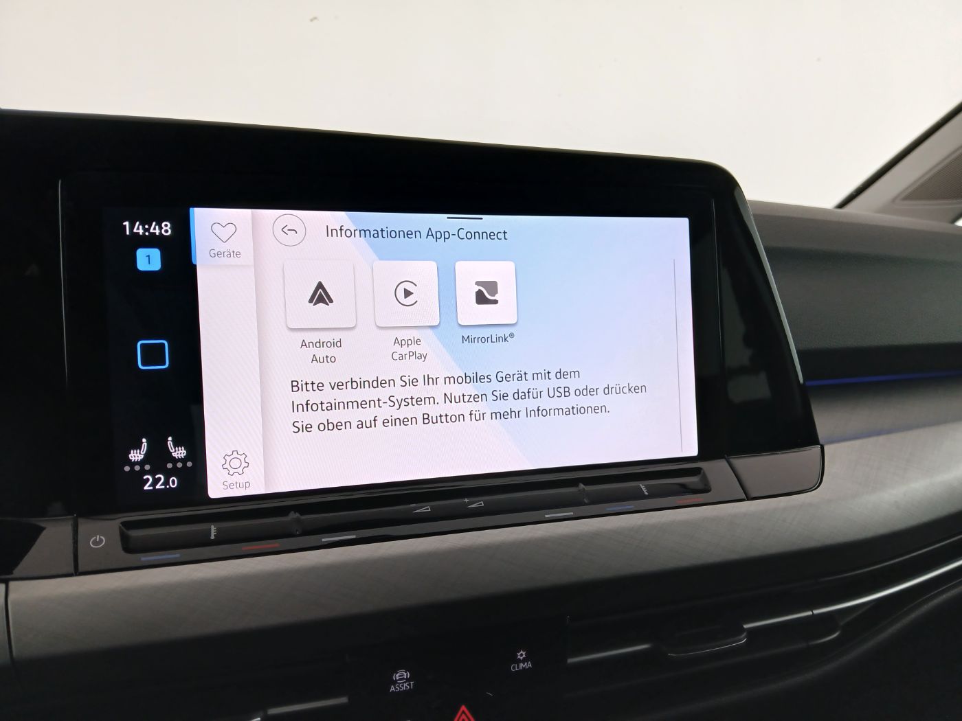 VW Golf VIII Var. 1.0 eTSI Life DSG | Bild 21 von 26