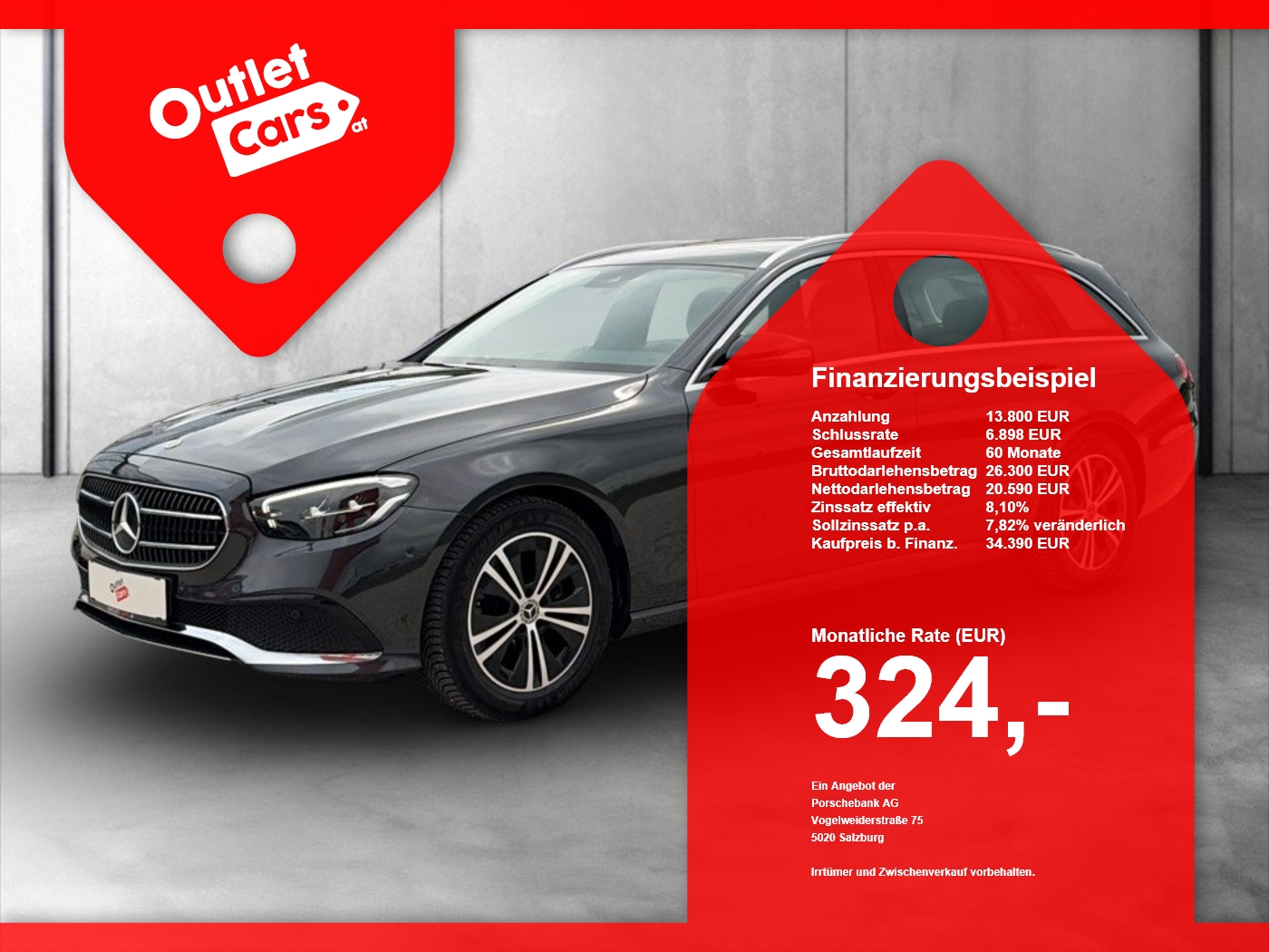 Bild eines Mercedes-Benz E 200 d Avantgarde