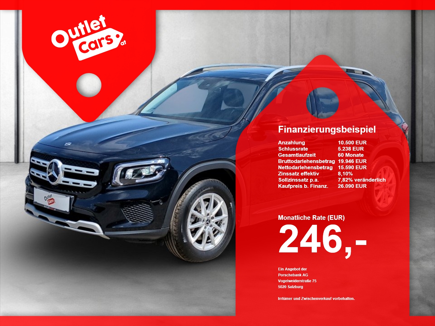 Bild eines Mercedes-Benz GLB 180 d