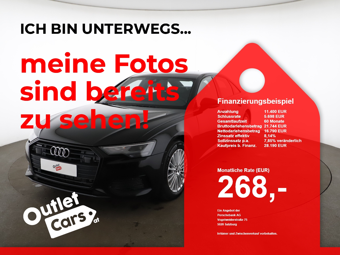 Bild eines Audi A6 50 TFSIe Aut. quattro design