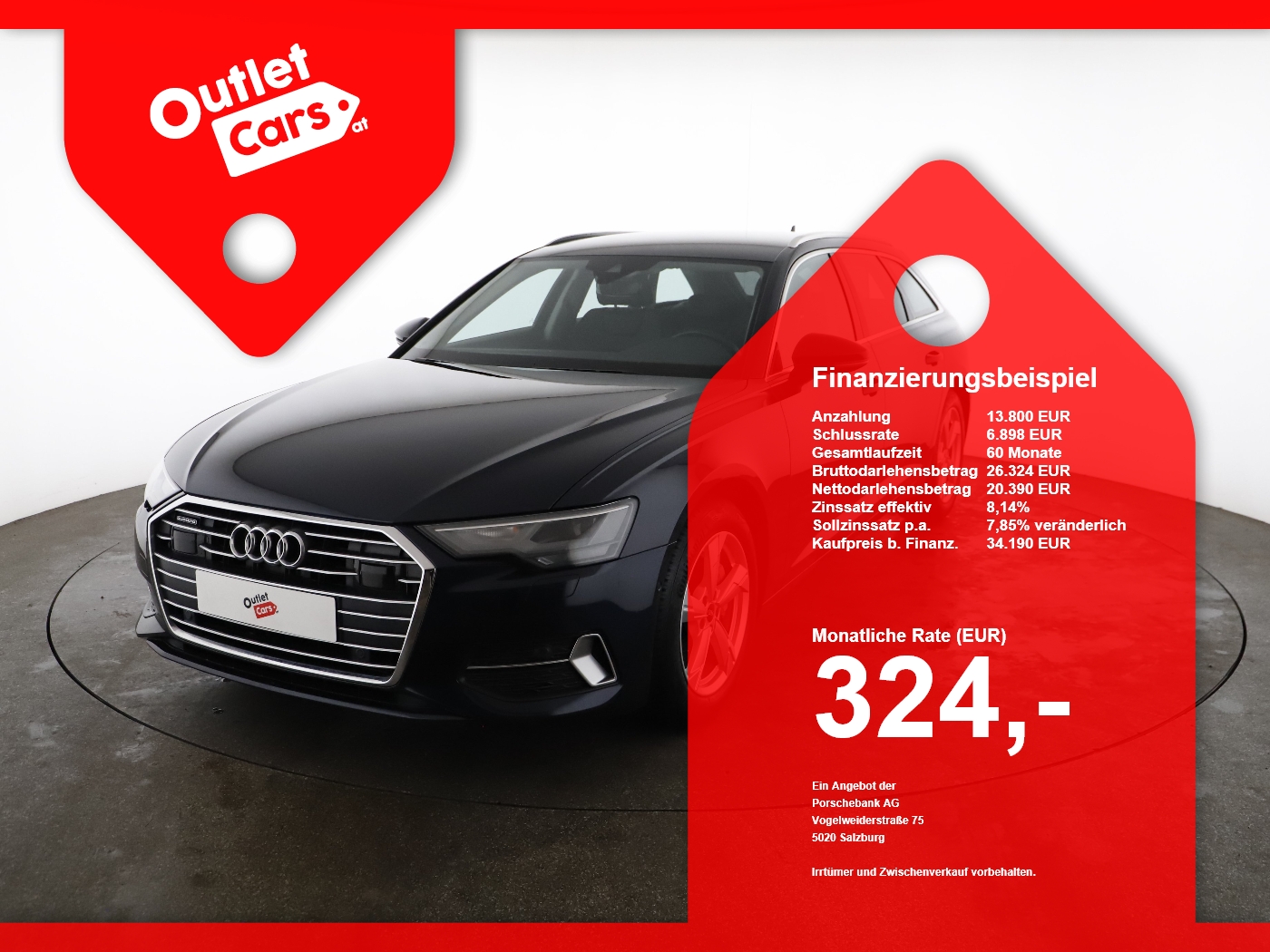 Bild eines Audi A6 Avant 45 3.0 TDI quattro sport