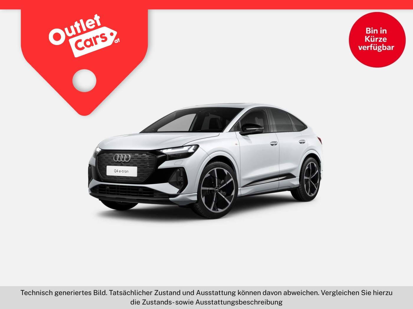 Bild eines Audi Q4 e-tron Sportback quattro 50 e-tron