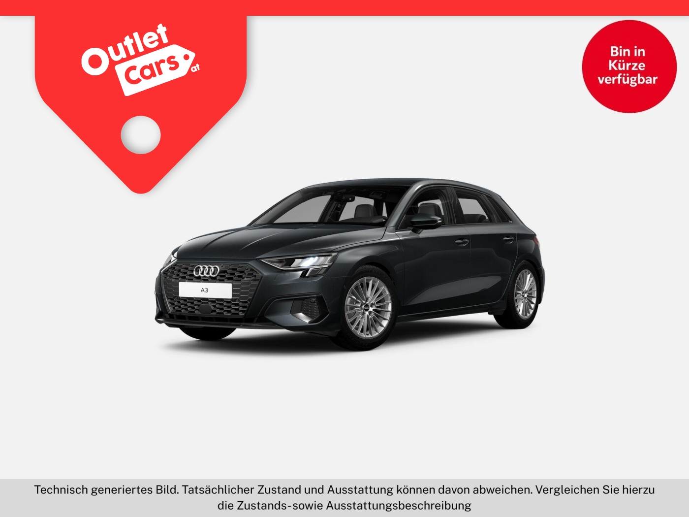 Bild eines Audi A3 Sportback 30 1.0 TFSI MHEV advanced