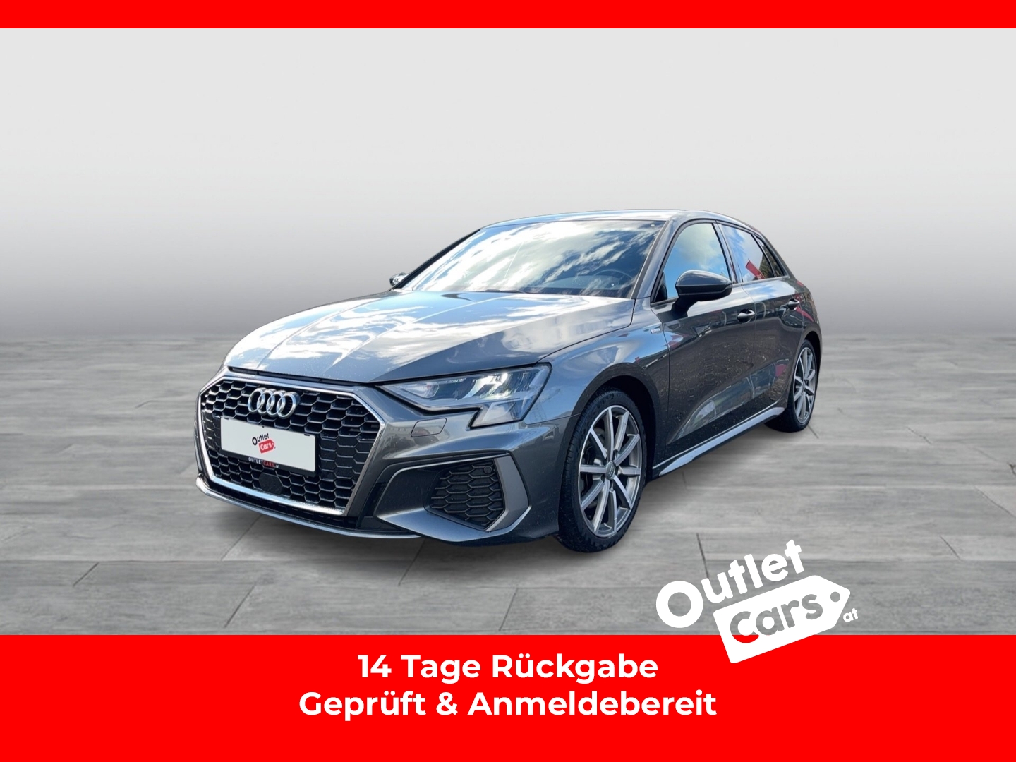 Bild eines Audi A3 Sportback 30 TDI S line exterieur