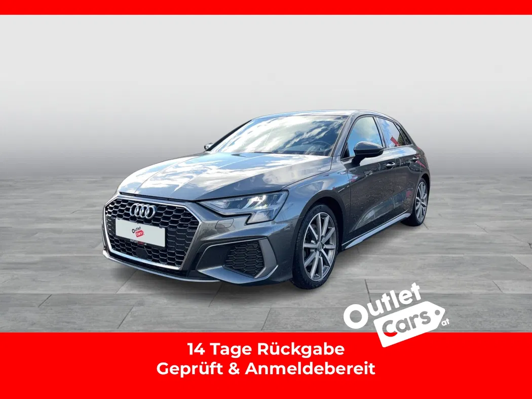Bild eines Audi A3 Sportback 30 TDI S line exterieur