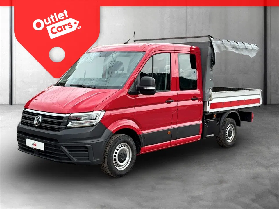 Bild eines VW Crafter 35 TDI Pritsche FWD DOKA mittellang