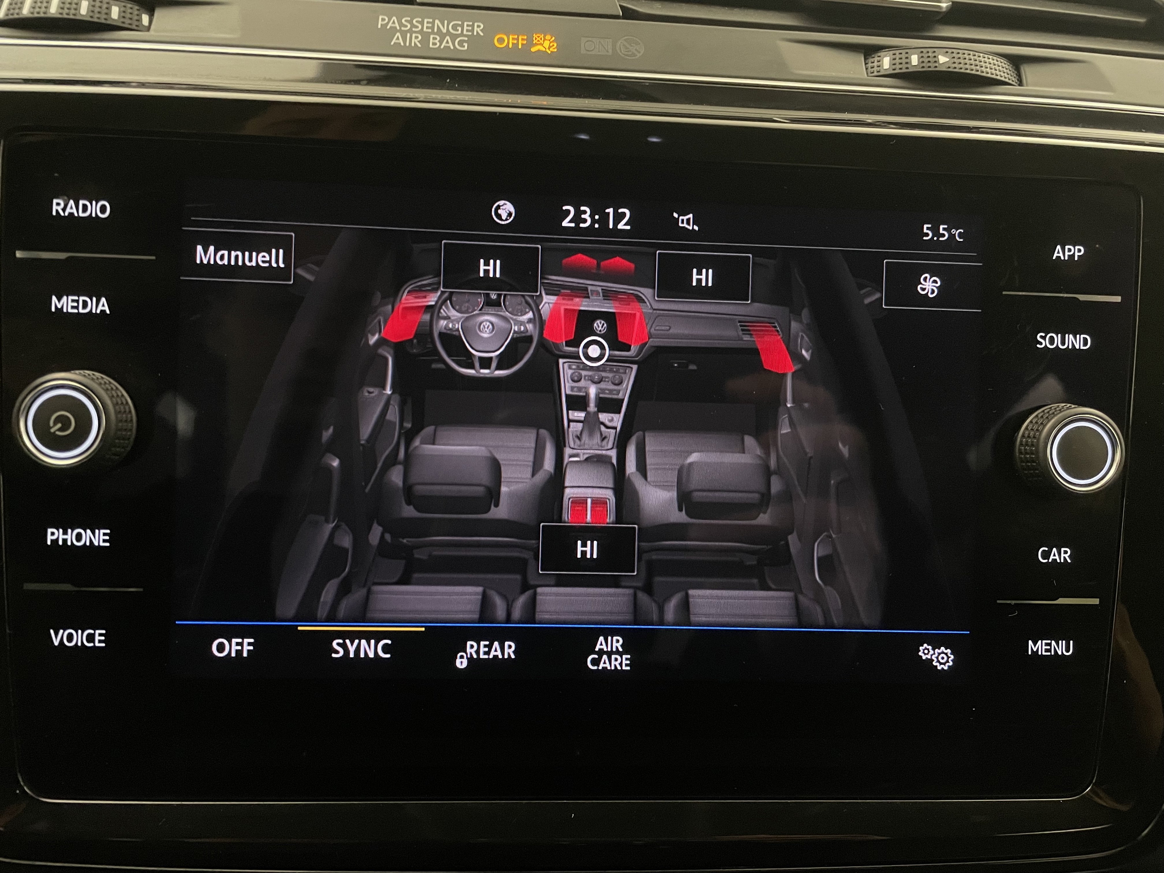 VW Touran 2.0 TDI BMT 7-Sitzer Highline | Bild 22 von 30