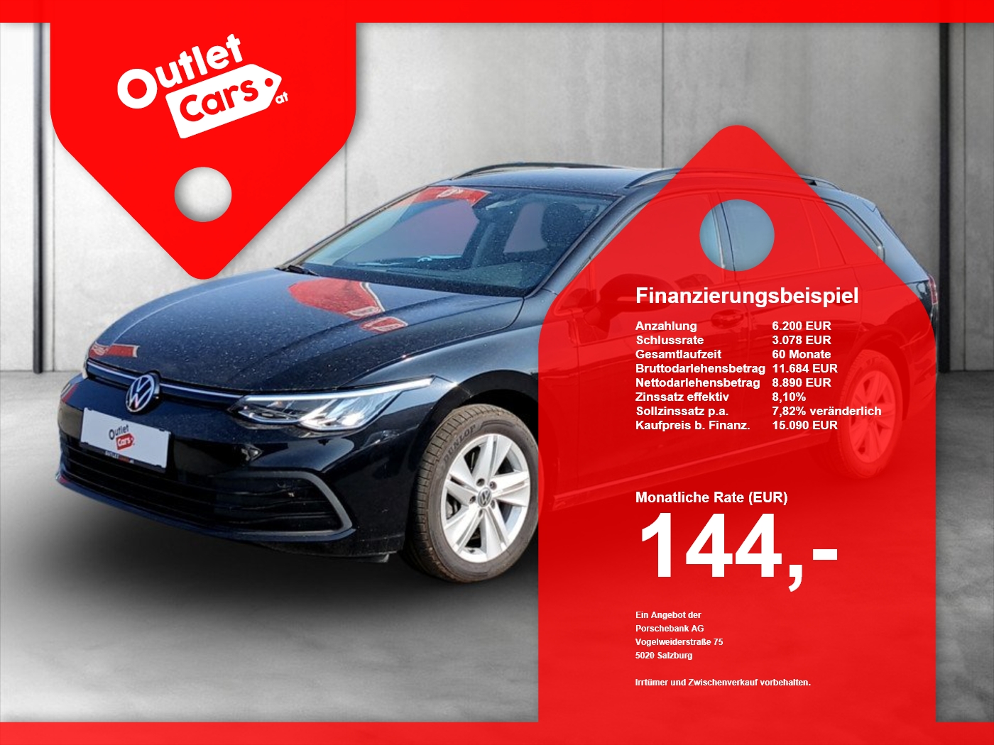 Bild eines VW Golf Var. 2.0 TDI DSG