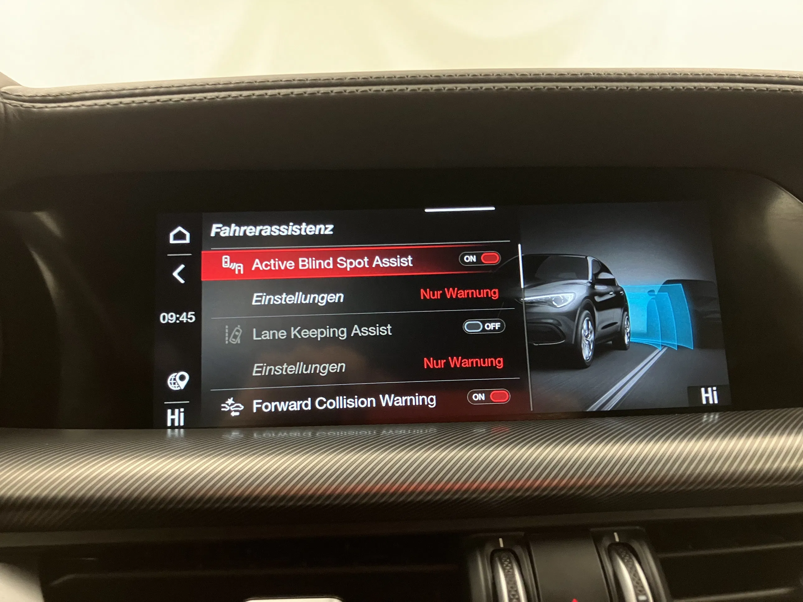 Alfa Romeo Stelvio Sprint 2,2 16V 190 AT8 Q4 | Bild 20 von 28