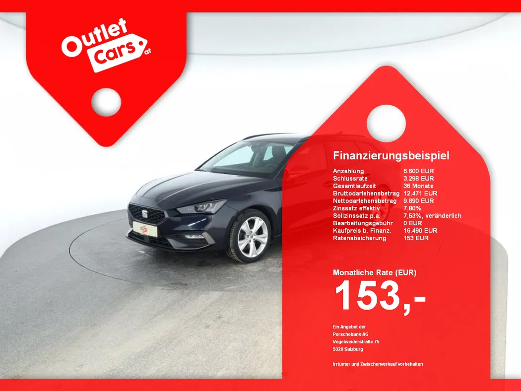 Bild eines Seat Leon SP Kombi 2.0 TDI FR