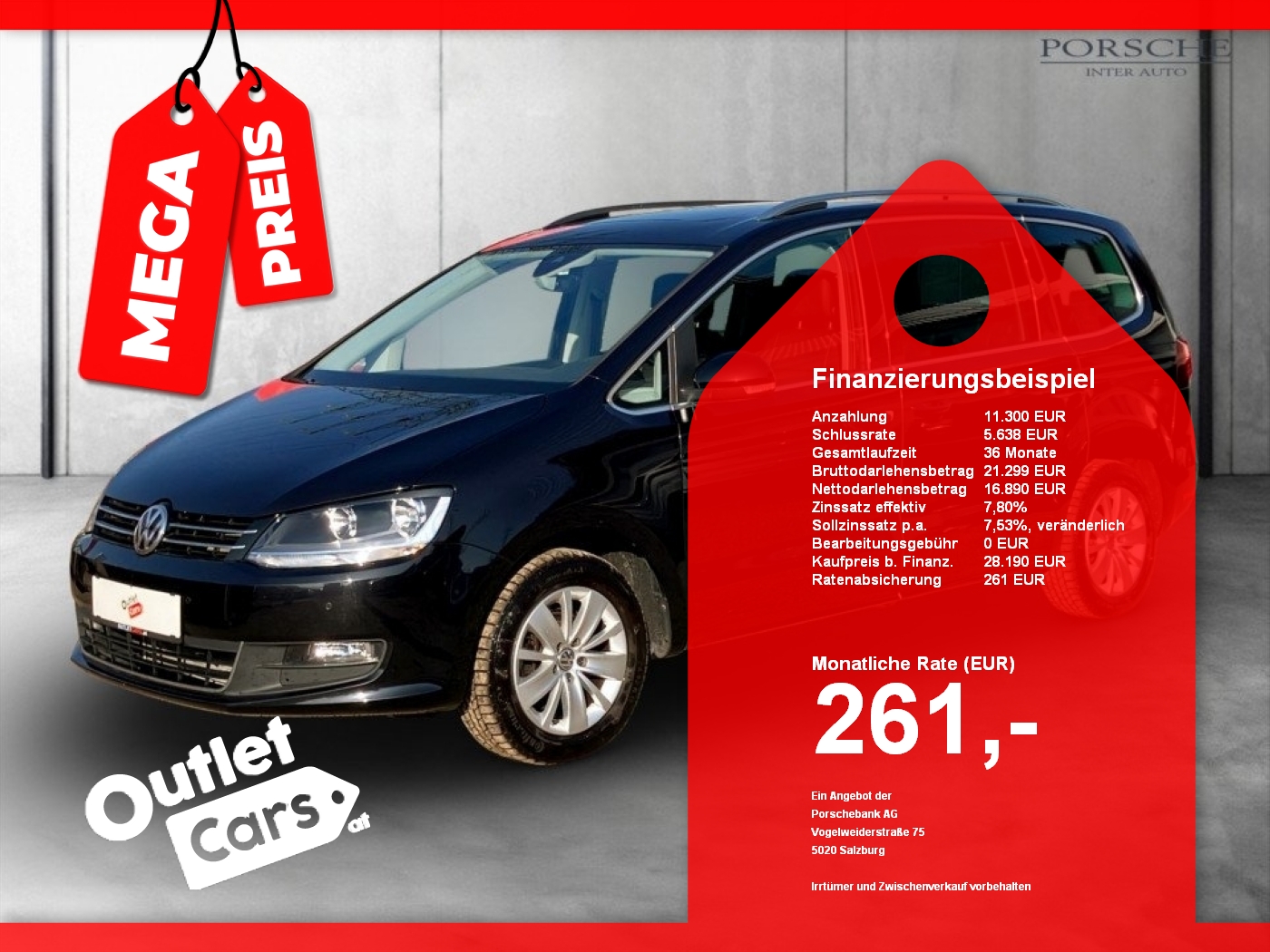 Bild eines VW Sharan 1.4 TSI DSG 7-SITZER