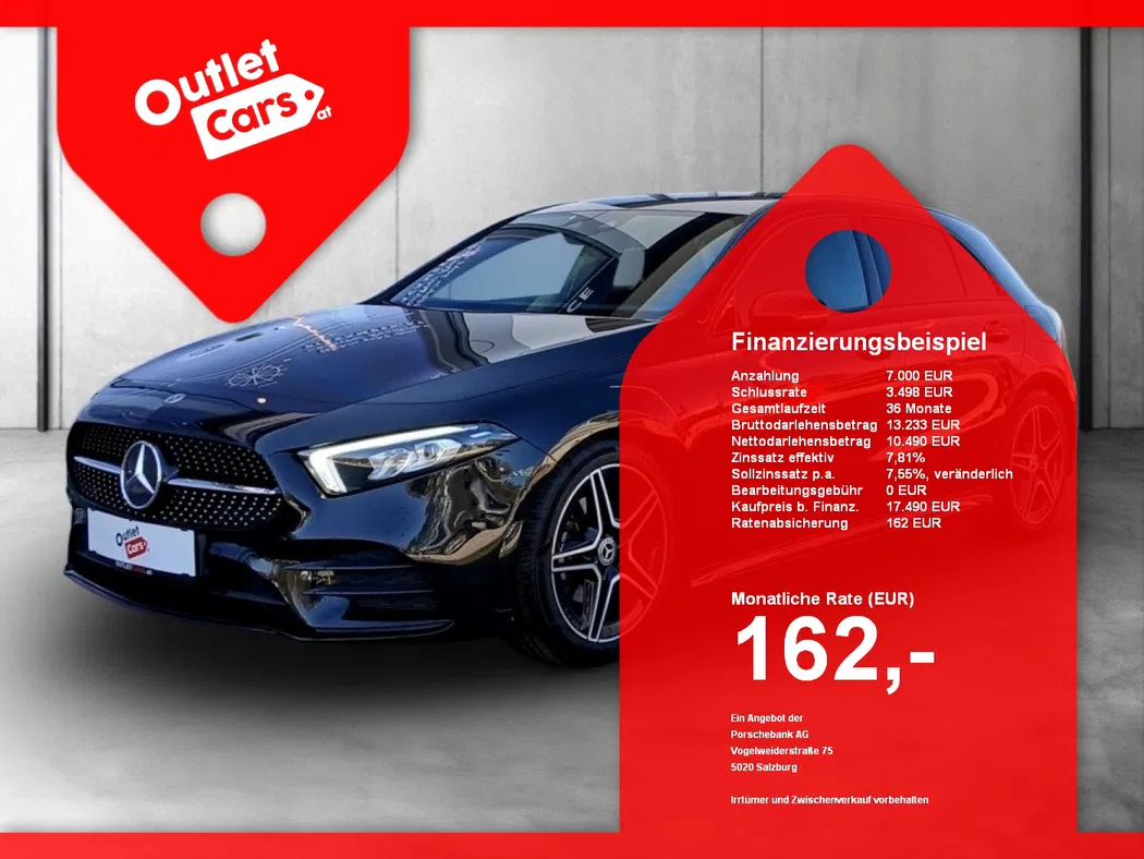 Bild eines Mercedes-Benz A 160 AMG Line