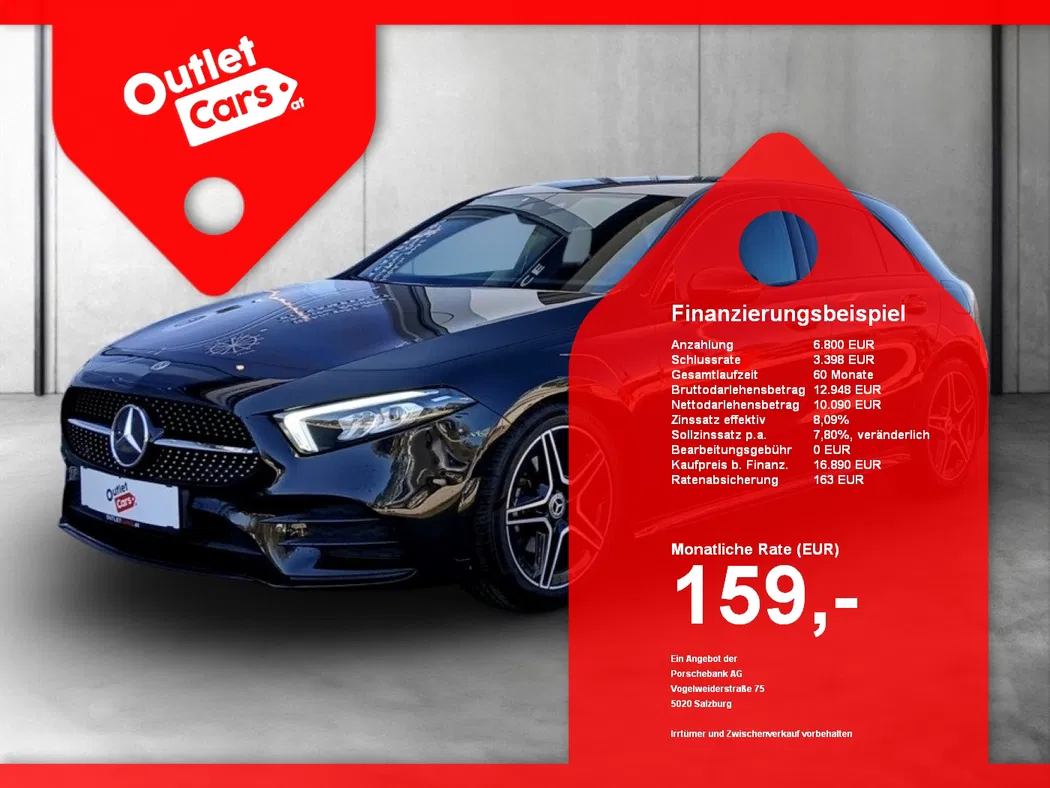 Bild eines Mercedes-Benz A 160 AMG Line
