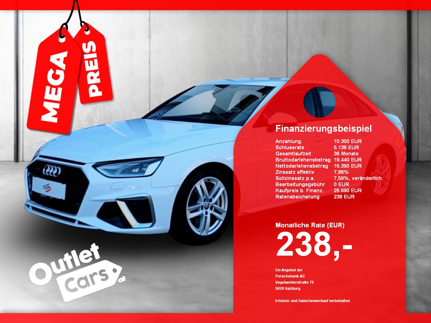 Bild eines Audi A4 40TDI quattro S-Line Aut.