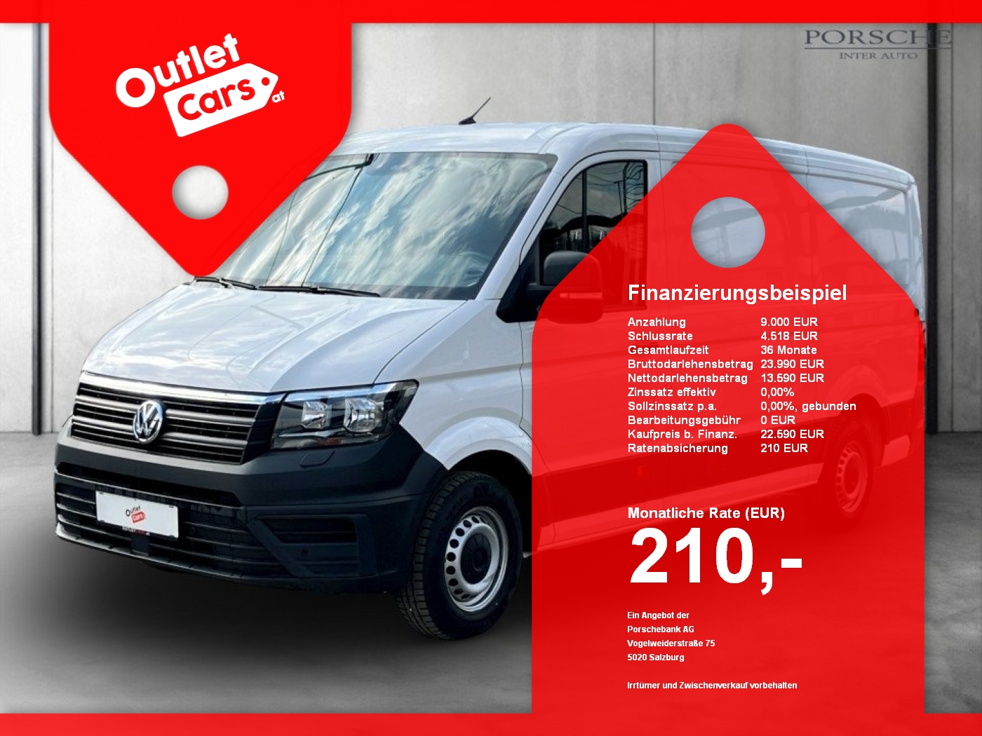 Bild eines VW Crafter 2.0 TDI Kasten