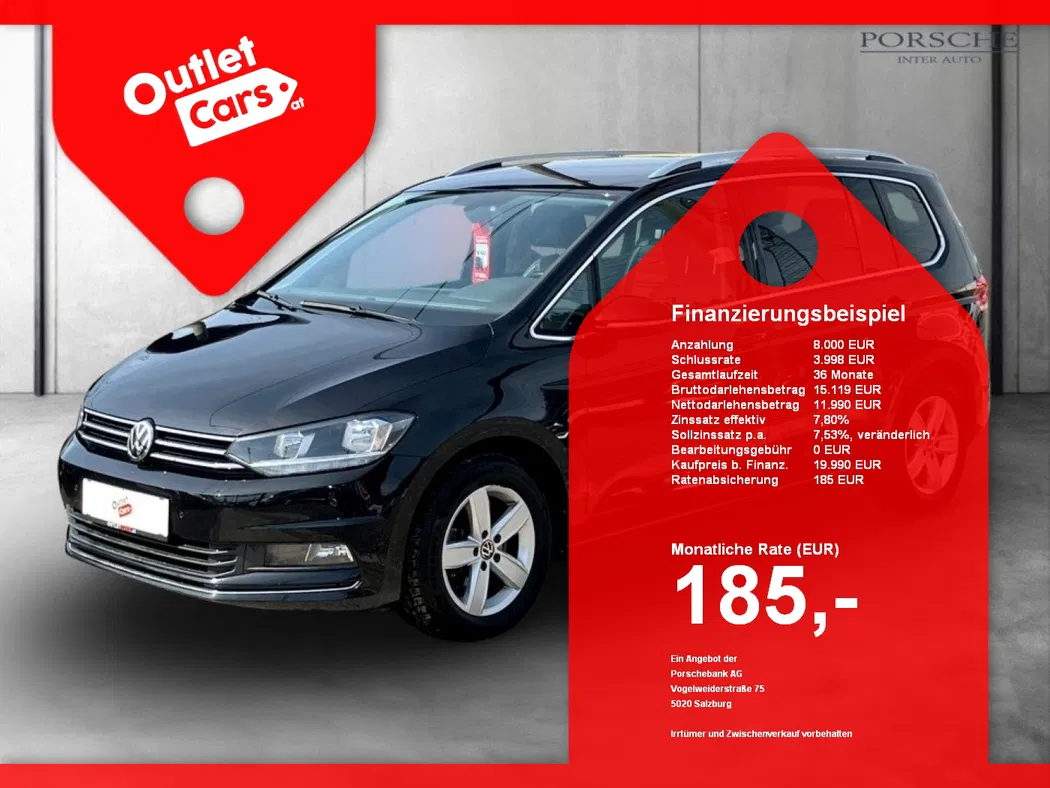 Bild eines VW Touran 1.5 TSI BMT Highline