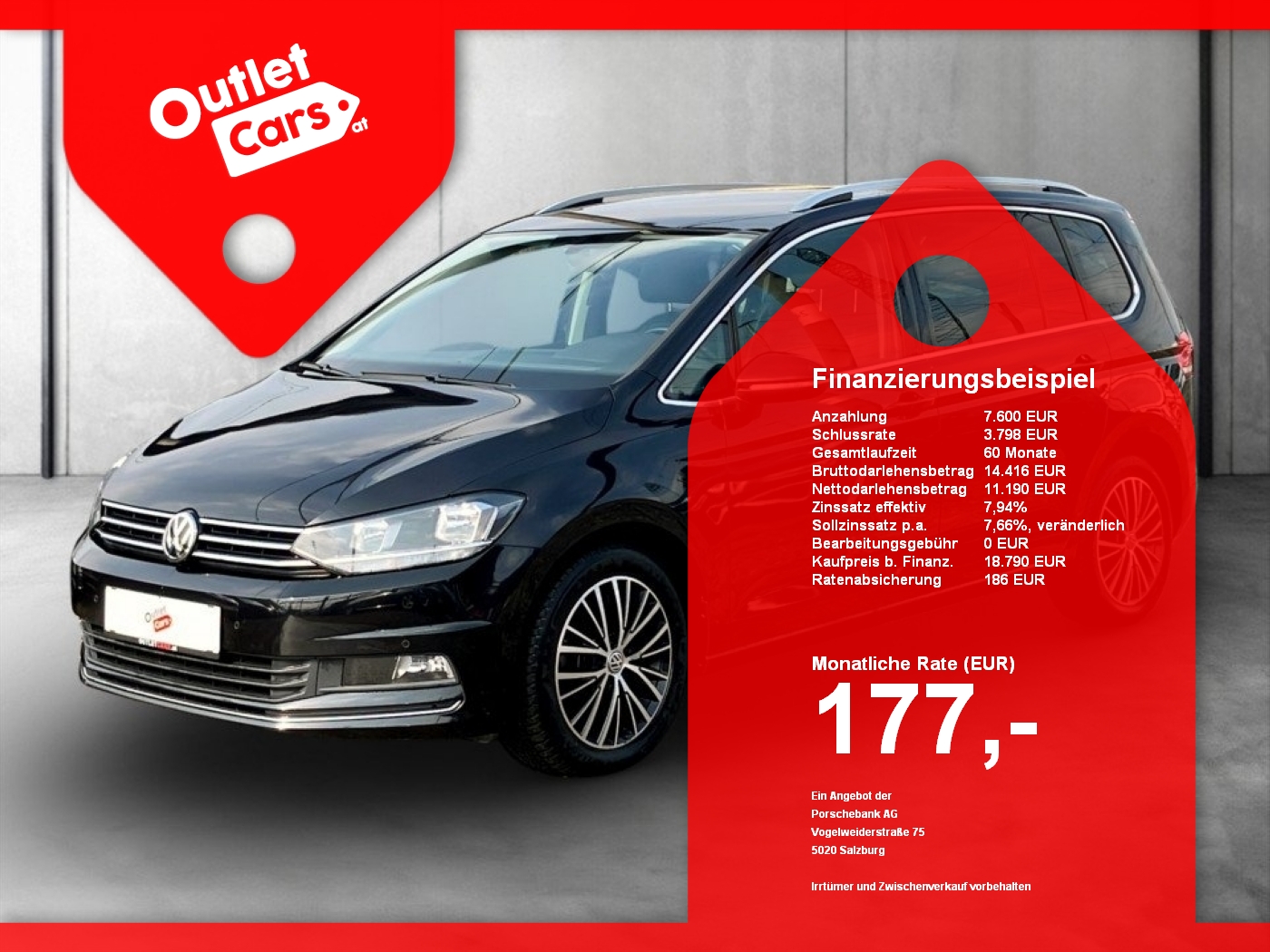 Bild eines VW Touran 1.5 TSI BMT Highline