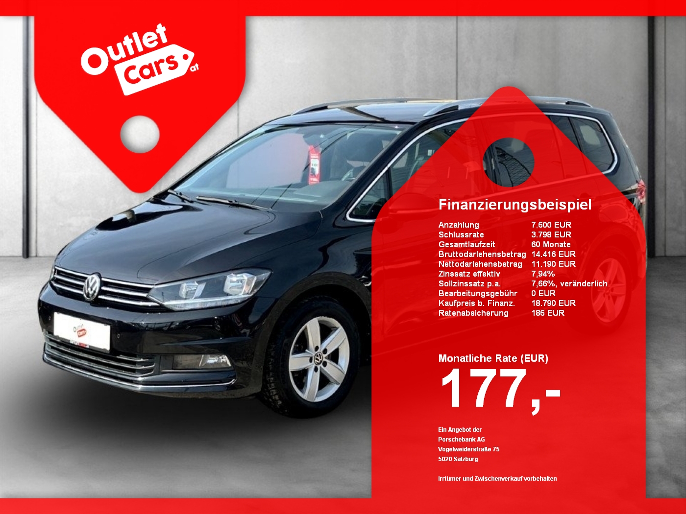 Bild eines VW Touran 1.5 TSI BMT Highline