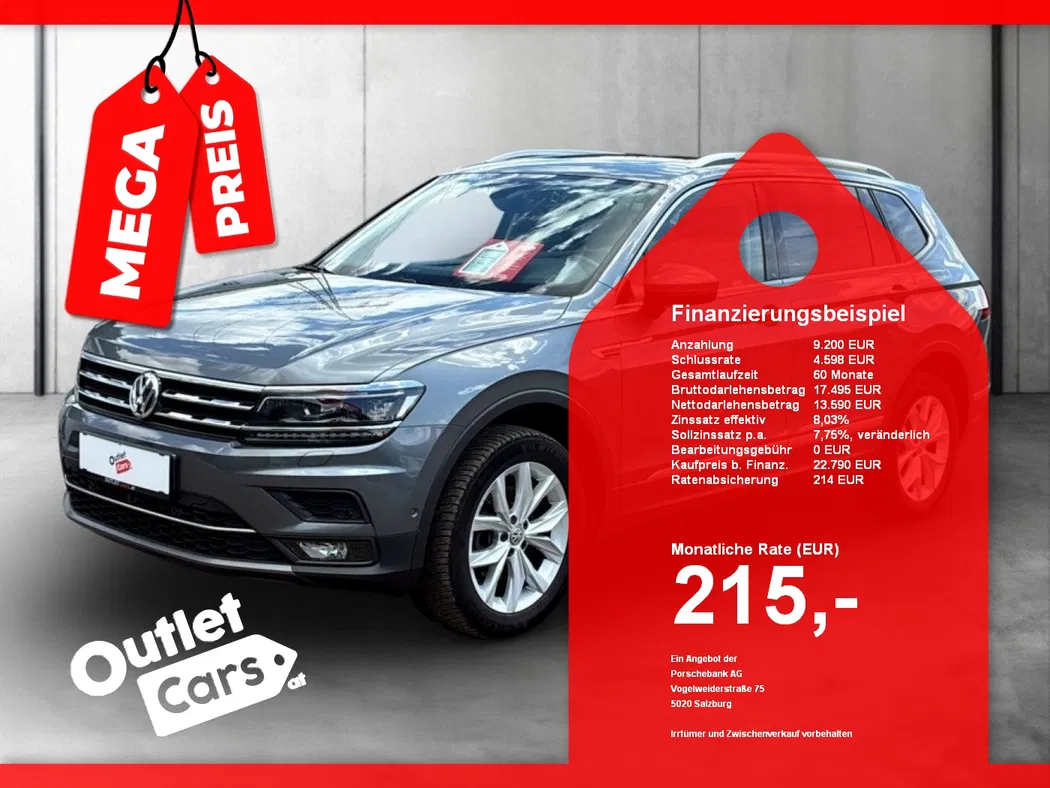 Bild eines VW Tiguan Allspace 2.0 TDI HL