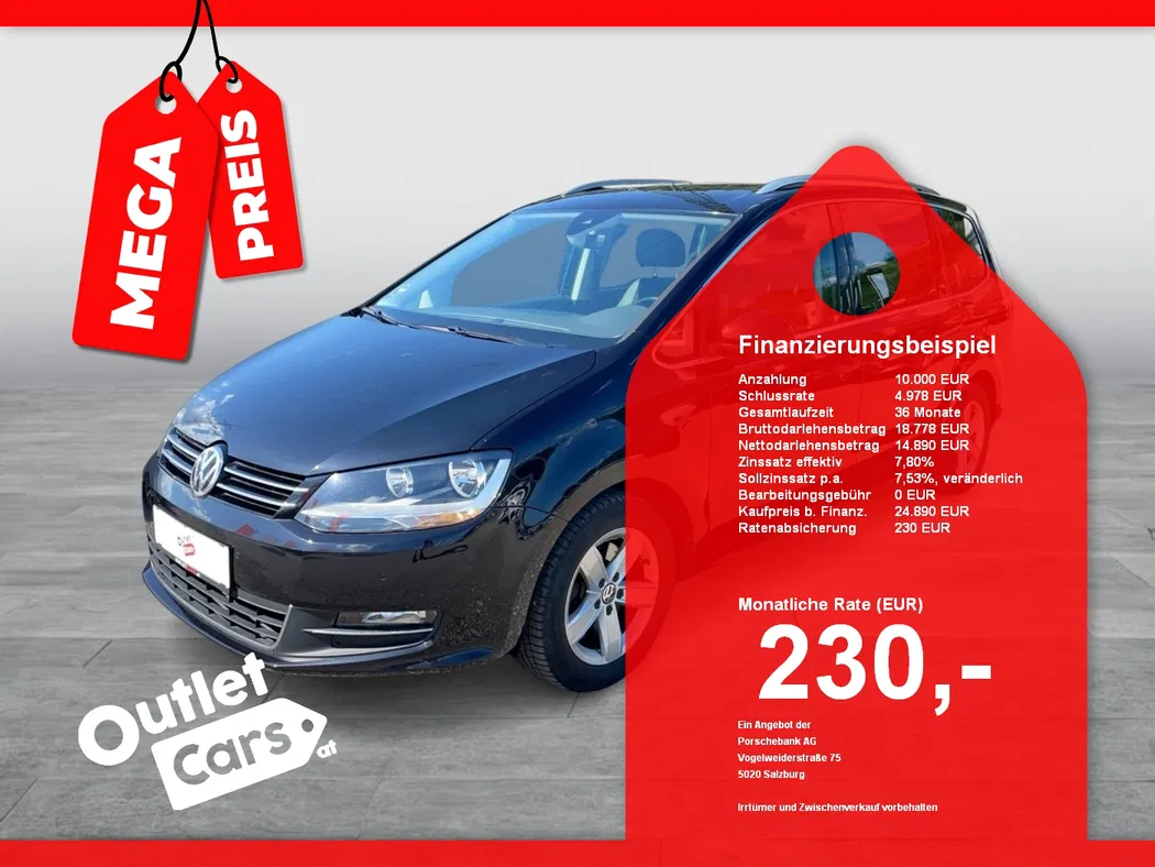 Bild eines VW Sharan 2.0 TDI BMT 7-Sitzer Business+