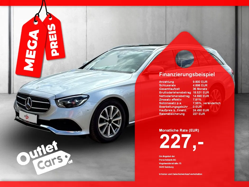 Bild eines Mercedes-Benz E 200 d T Avantgarde Aut.