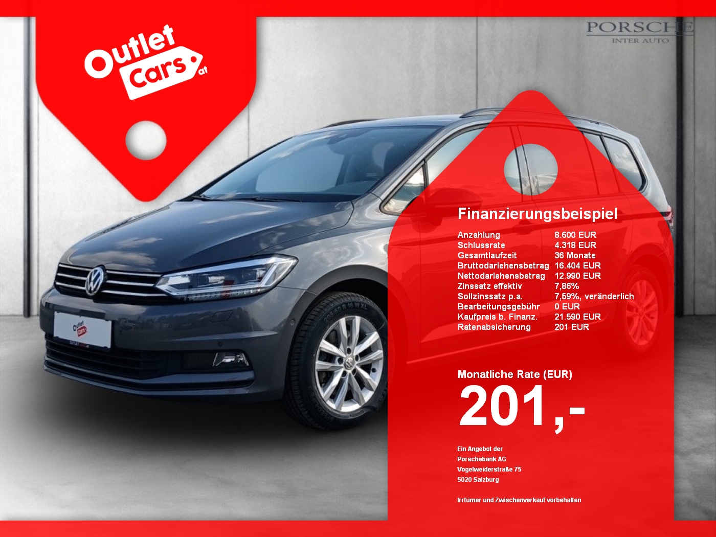 Bild eines VW Touran TDI 7-SITZER DSG