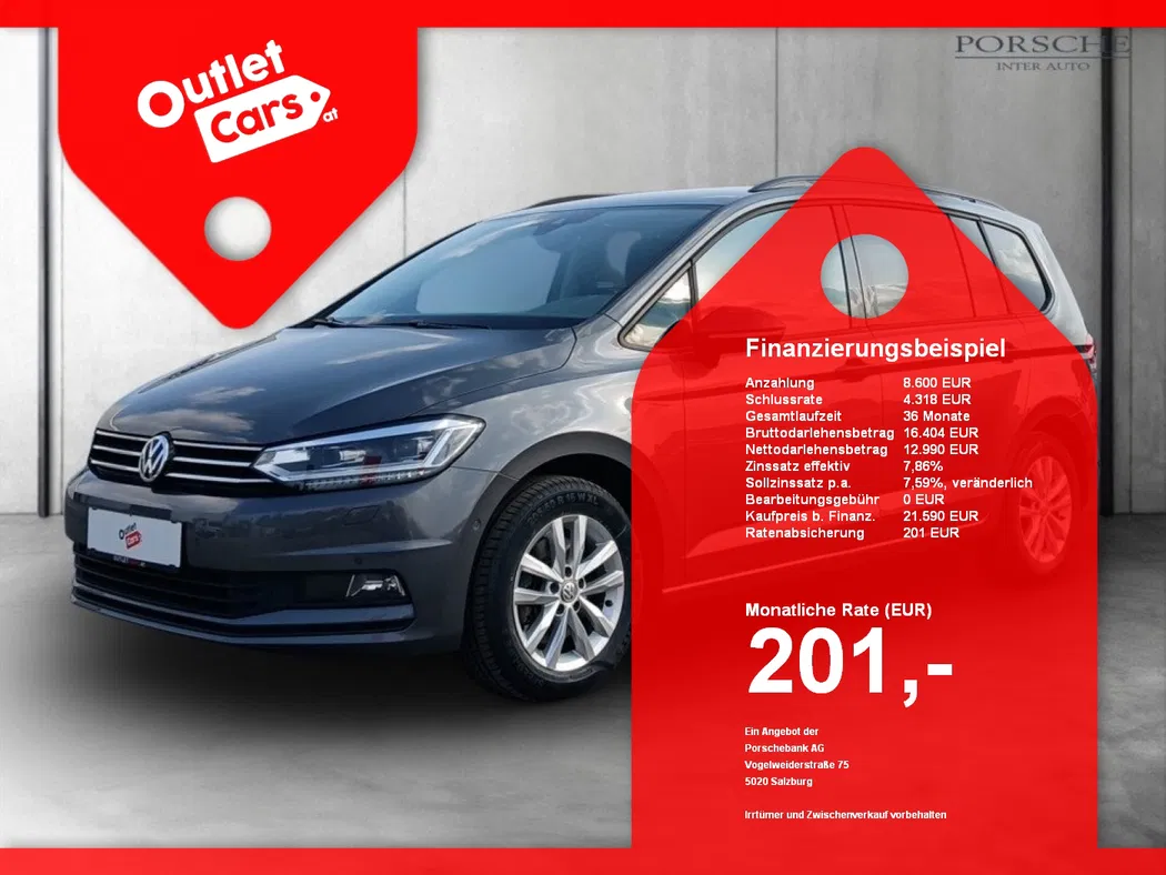 Bild eines VW Touran TDI 7-SITZER DSG