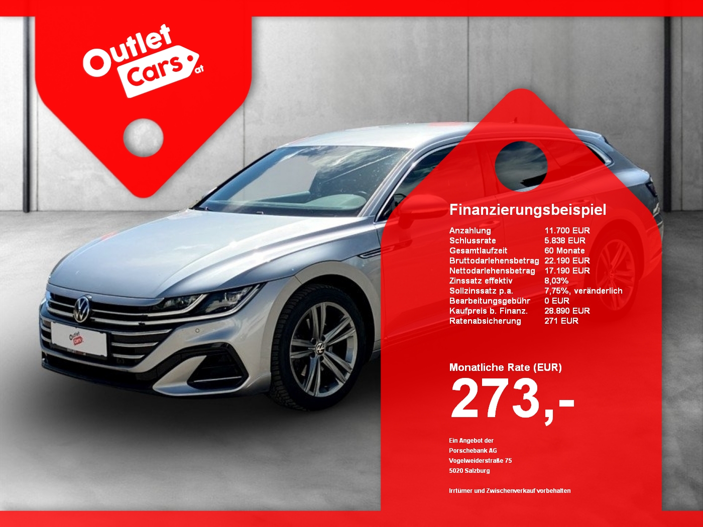 Bild eines VW Arteon SB 2.0 TDI R-Line DSG