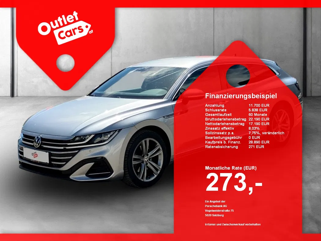 Bild eines VW Arteon SB 2.0 TDI R-Line DSG