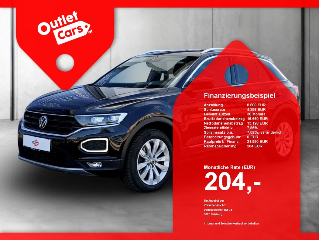 Bild eines VW T-Roc 2.0TDI 4Mot. DSG