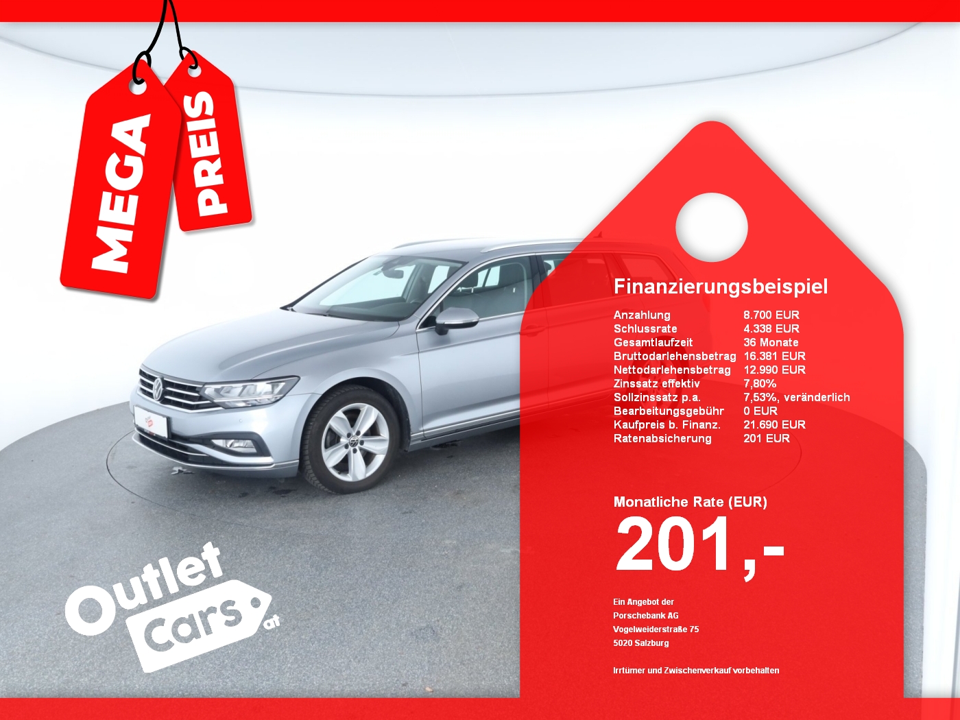 Bild eines VW Passat Variant 2.0 TDI 4Mot. Eleg. DSG