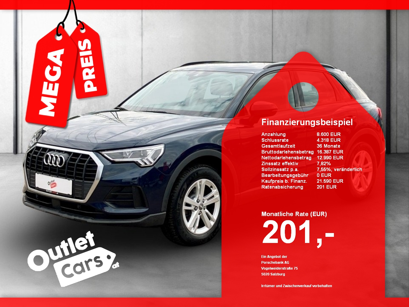 Bild eines Audi Q3 35 2.0 TDI