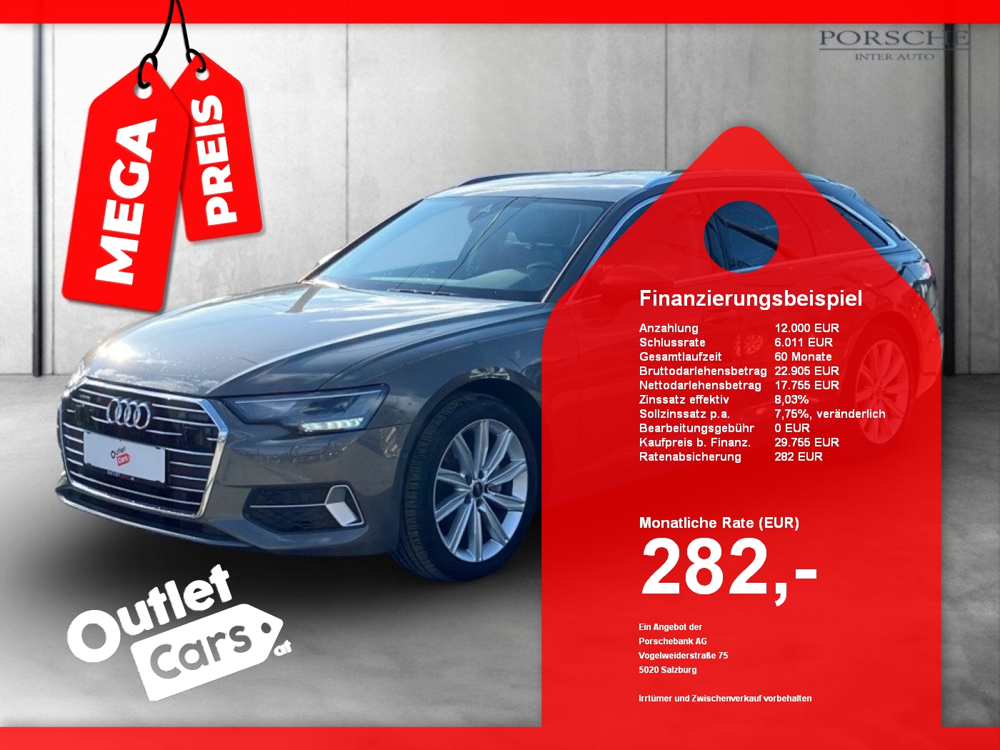 Bild eines Audi A6 Avant 40 2.0 TDI quattro sport