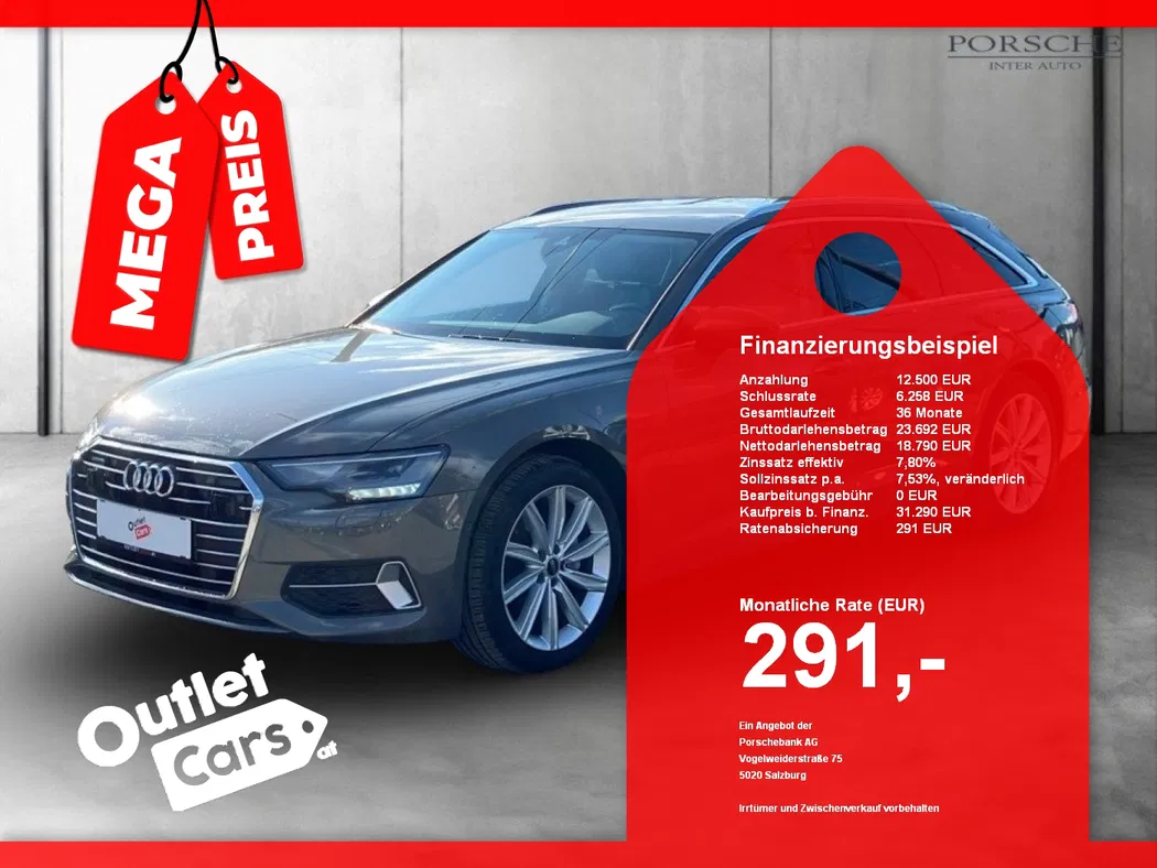 Bild eines Audi A6 Avant 40 2.0 TDI quattro sport