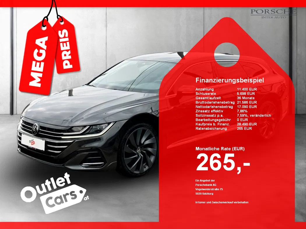 Bild eines VW Arteon 2.0 TDI DSG 4M R-Line