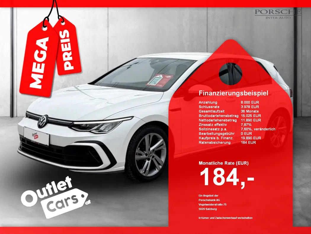 Bild eines VW Golf VIII 1.5 TSI R-Line