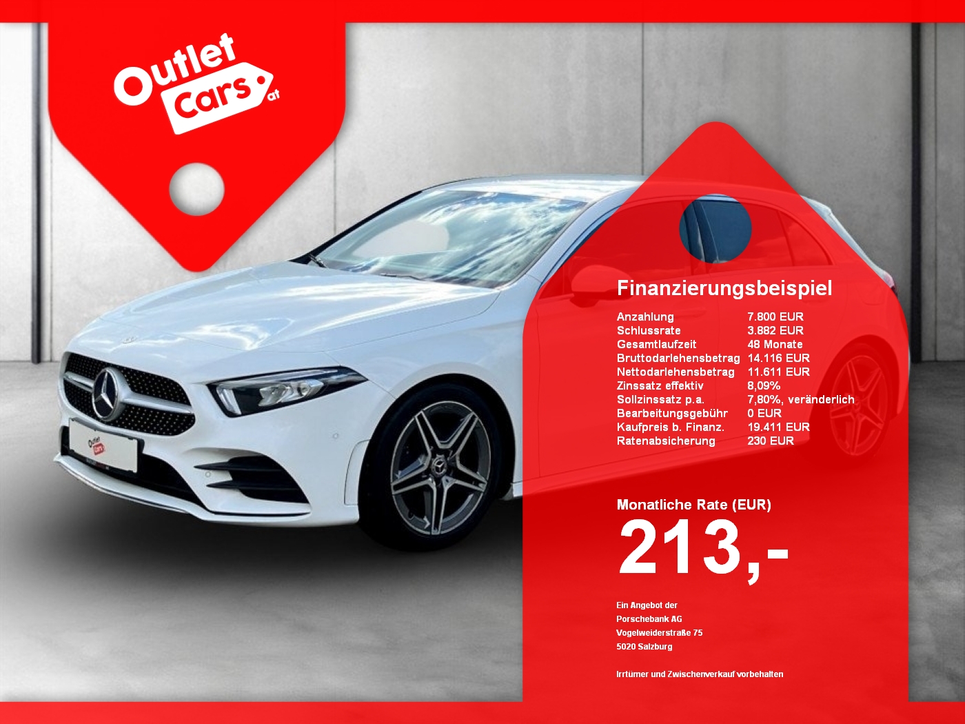 Bild eines Mercedes-Benz A 220 d AMG Line Aut.