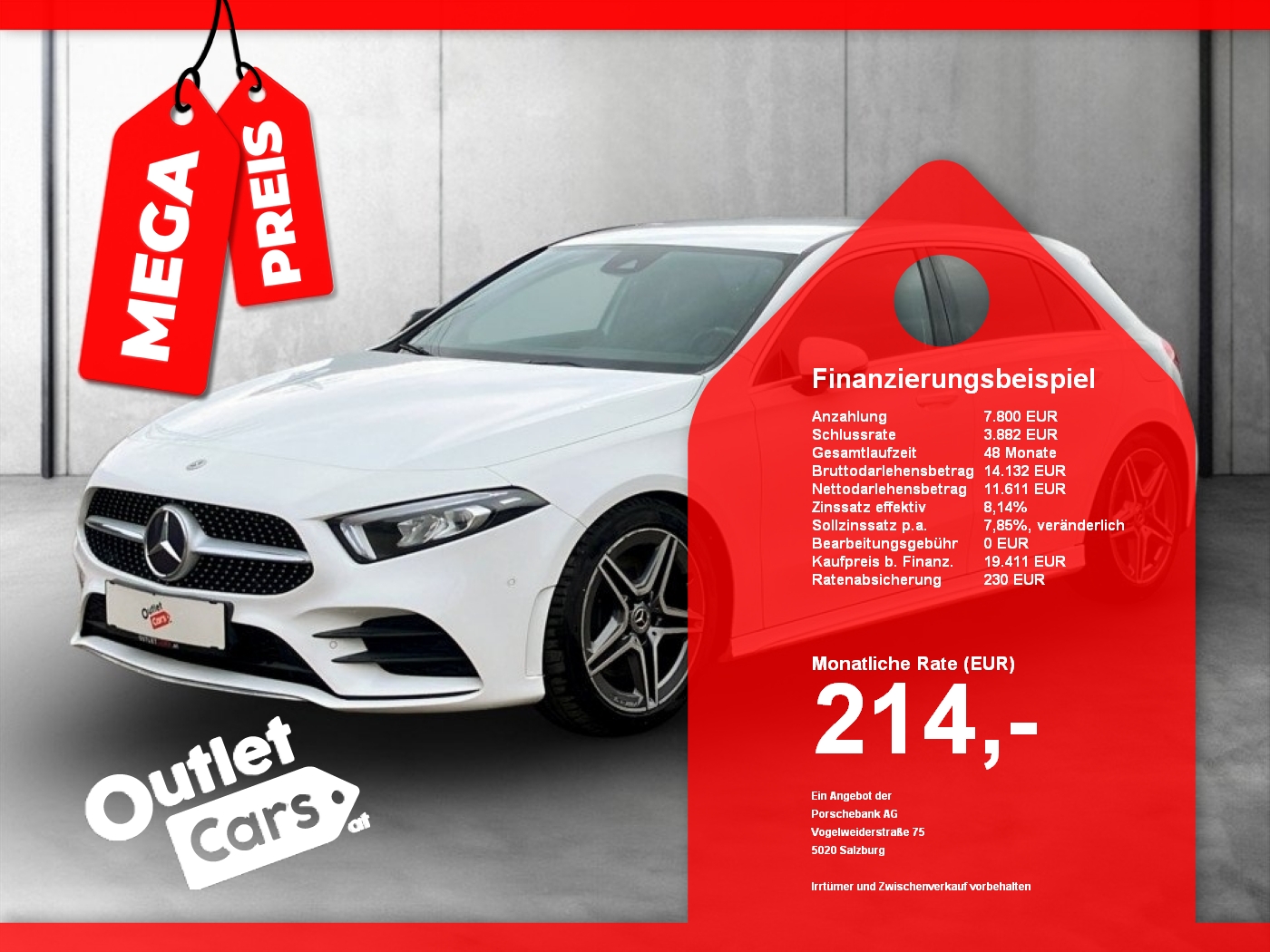 Bild eines Mercedes-Benz A 220 d AMG Line Aut.