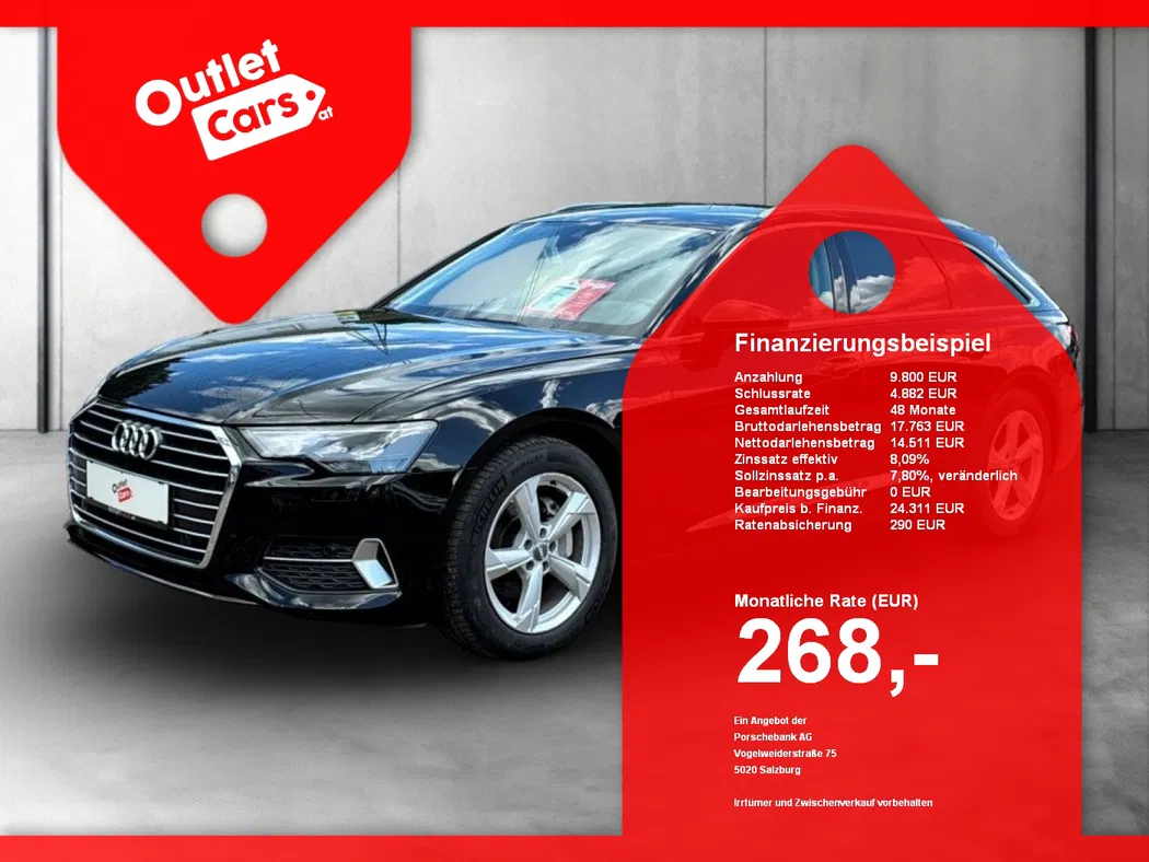 Bild eines Audi A6 Avant 40 2.0 TDI sport