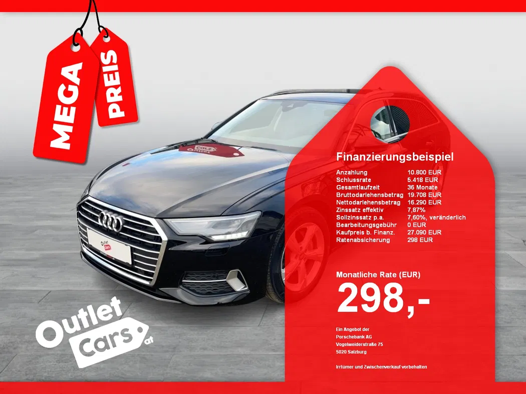 Bild eines Audi A6 Avant 40 2.0 TDI sport