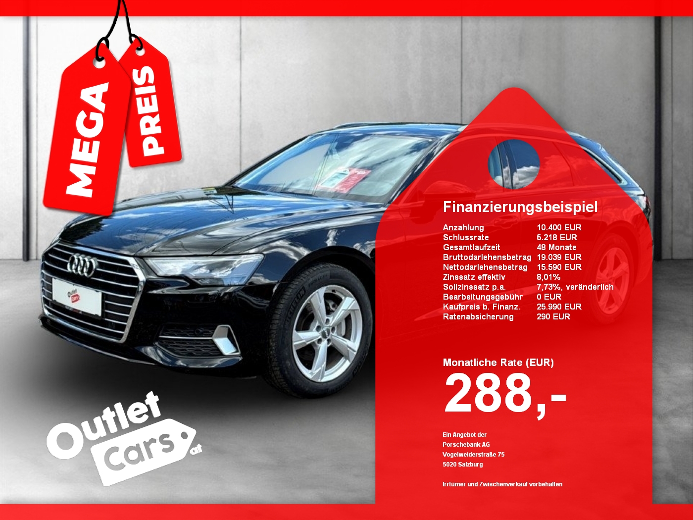 Bild eines Audi A6 Avant 40 2.0 TDI sport