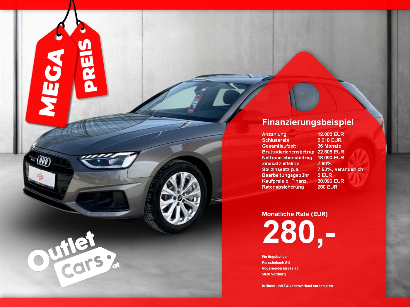 Bild eines Audi A4 Avant 45 2.0 TFSI quattro advanced