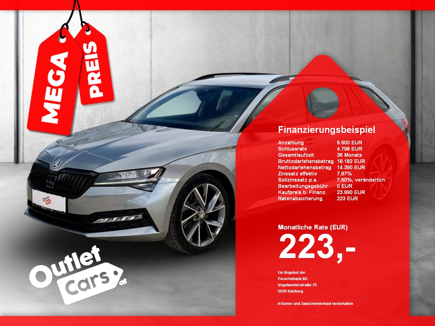 Bild eines Skoda Superb Combi 2.0 TDI  Sportline