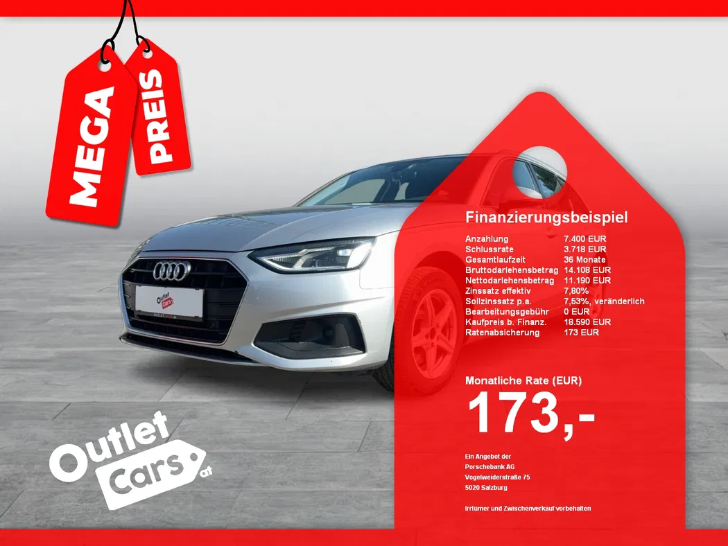 Bild eines Audi A4 Avant 30 2.0 TDI AUT