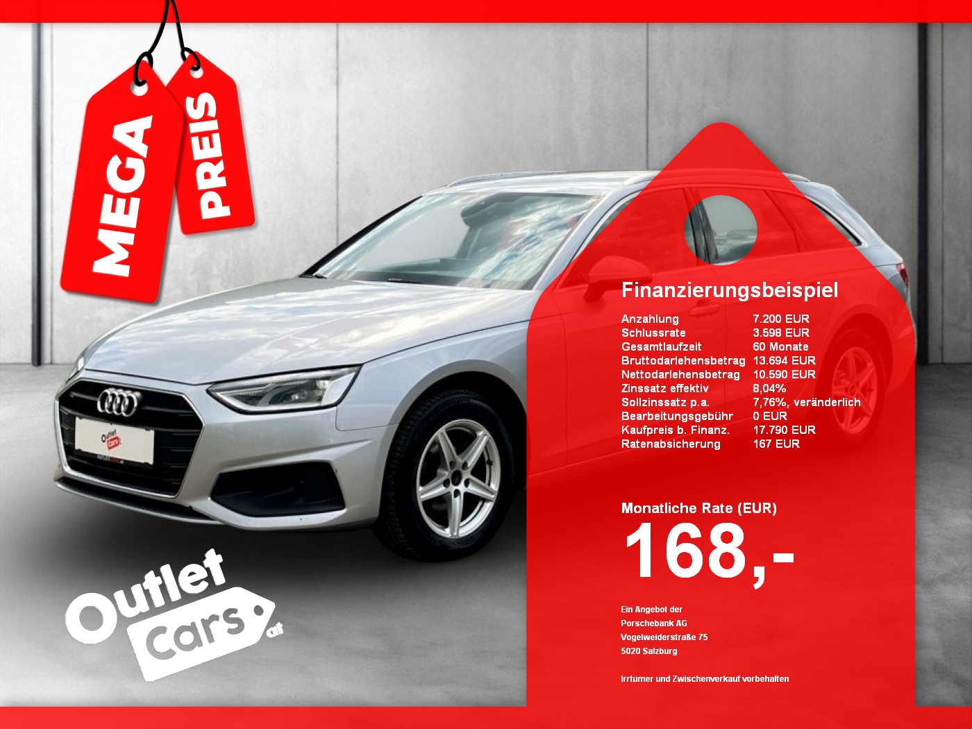 Bild eines Audi A4 Avant 30 2.0 TDI AUT