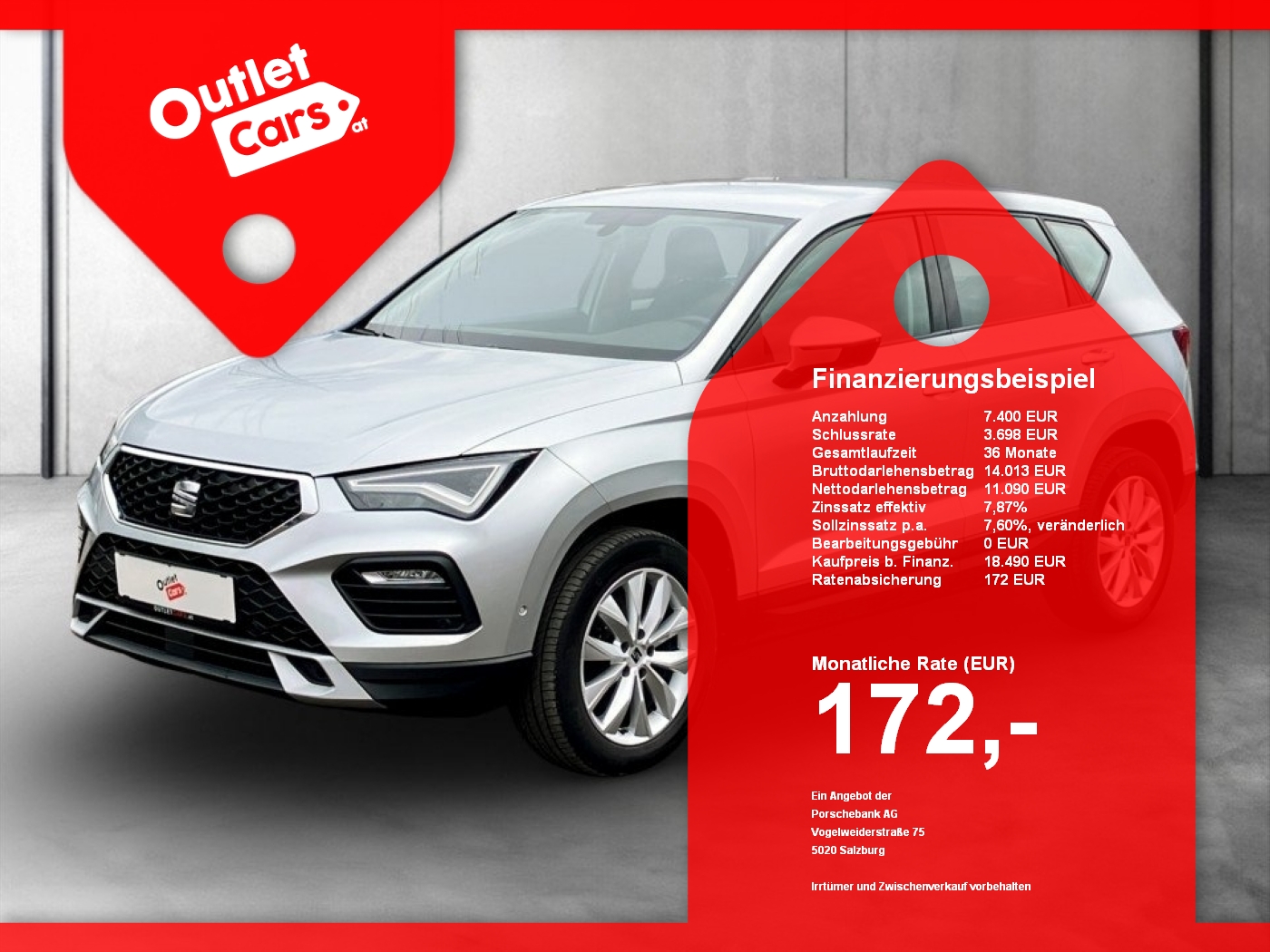 Bild eines Seat Ateca Style 2.0 TDI