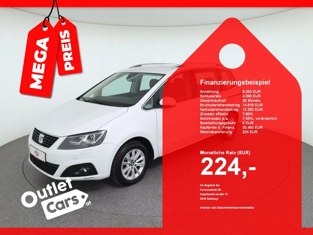 Bild eines Seat Alhambra 2.0 TDI Style
