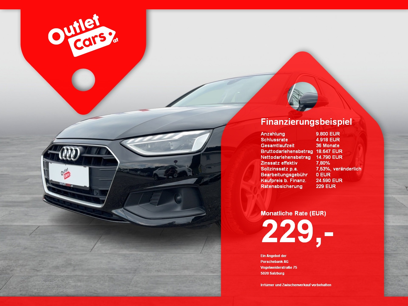 Bild eines Audi A4 30 2.0 TDI
