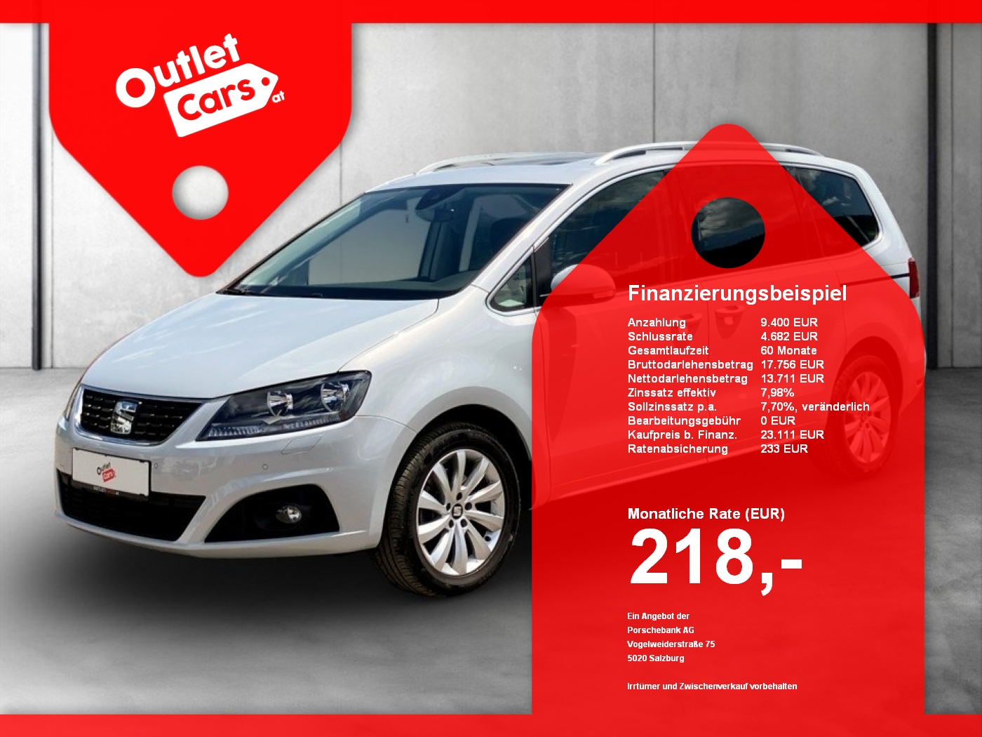 Bild eines Seat Alhambra Executive 1.4 TSI