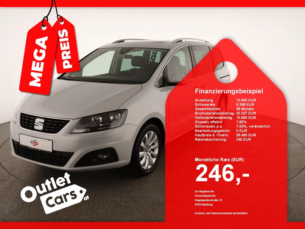 Bild eines Seat Alhambra Executive 1.4 TSI